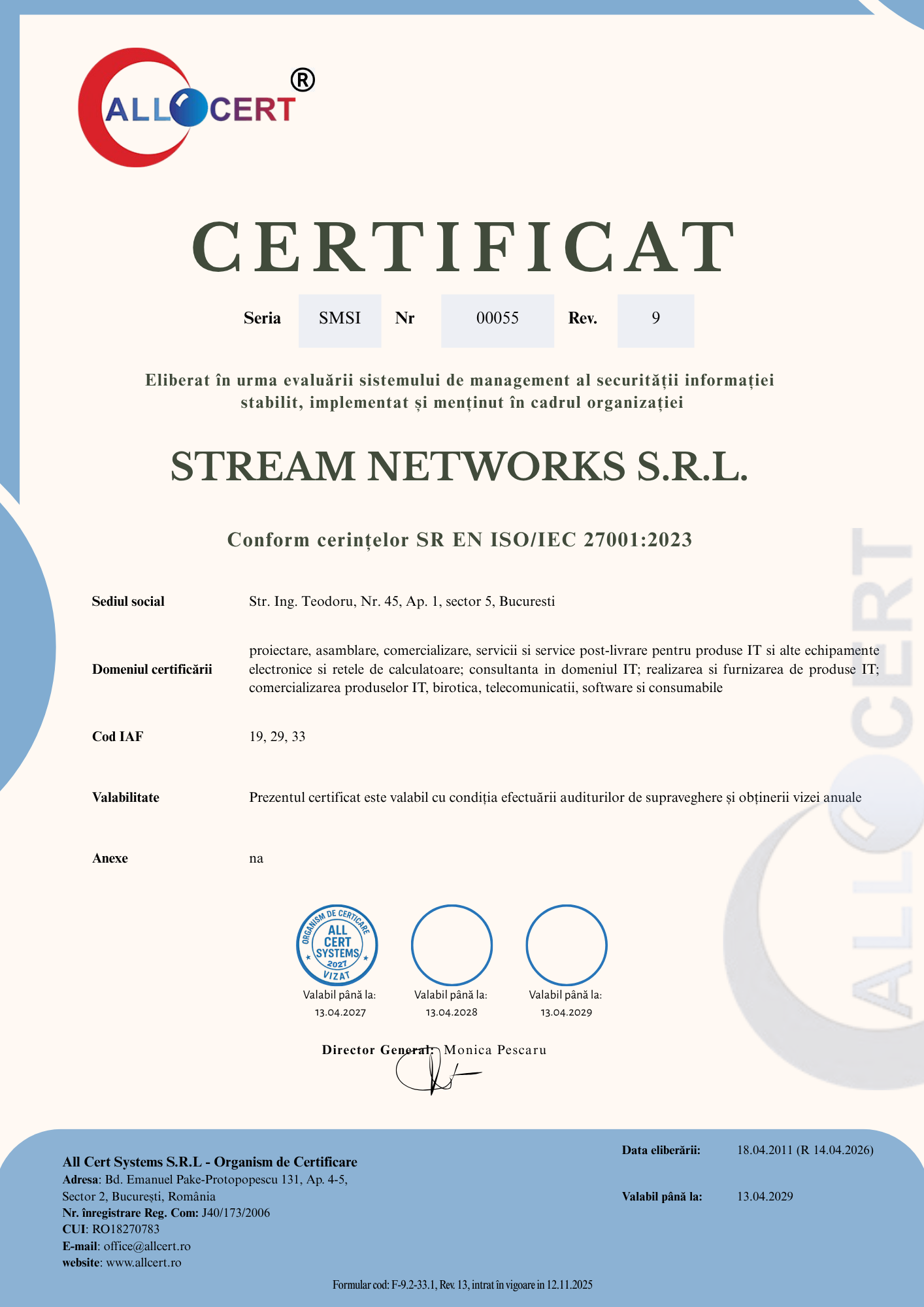 certificat reinnoire_27-2023_STREAM_VIZA 04.2027_2026
